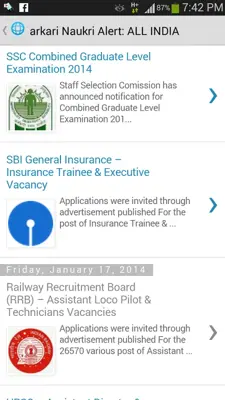 Free Job Alert android App screenshot 5